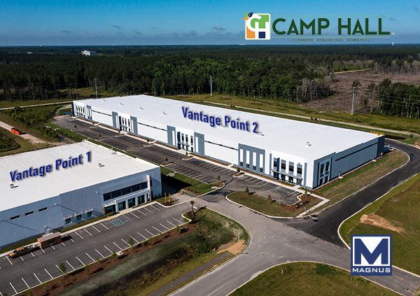 Magnus Development completes second Class A industrial building in Camp Hall